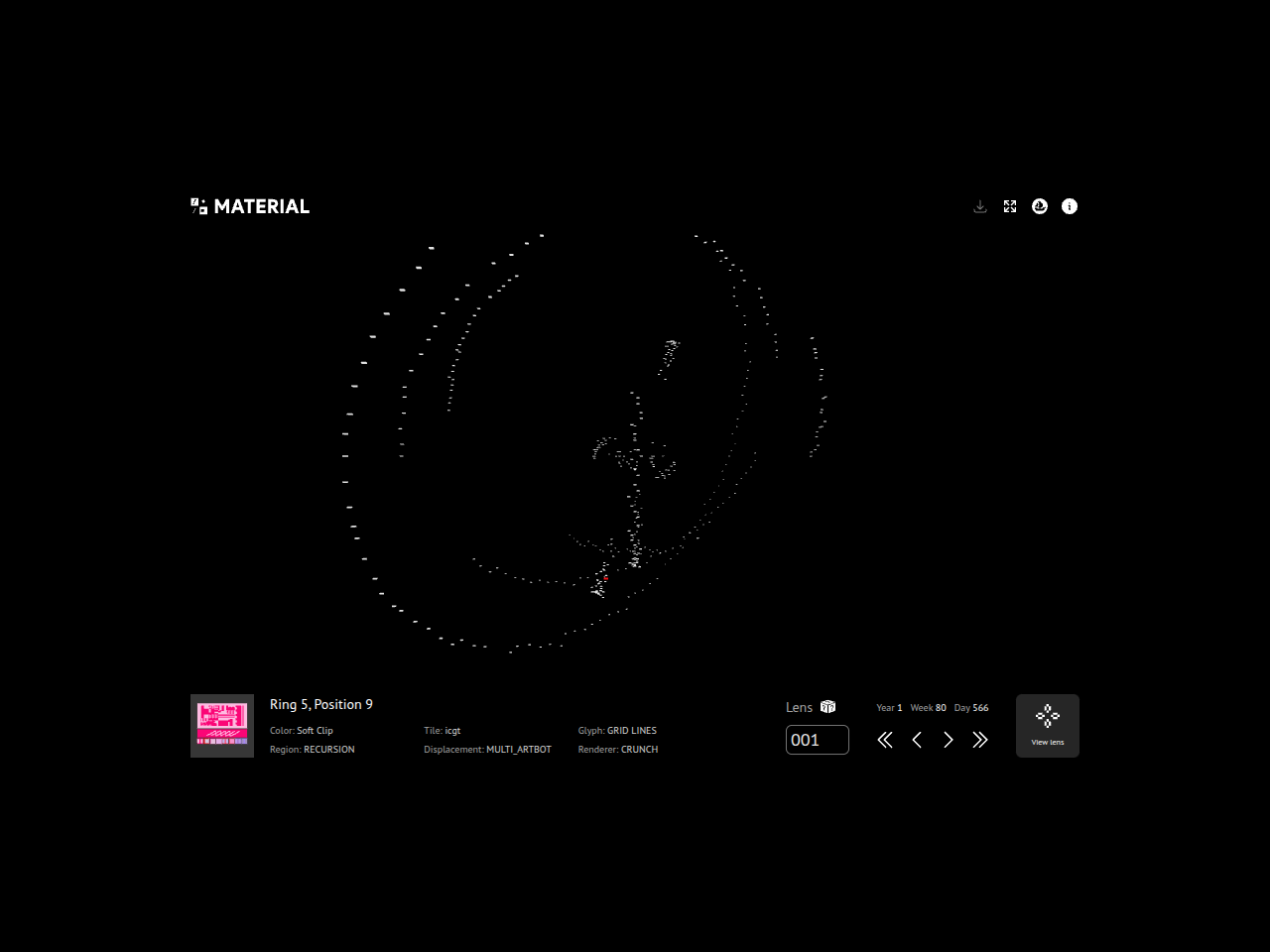 Cycles lens 001 in the official Cycles viewer